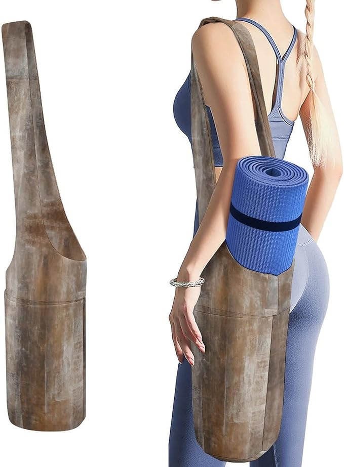 KKdskkds Fantasy Evil EyesYoga Mat Bag Large Opening Long Tote Yoga Mat with Pocket Fit Most Size Mats