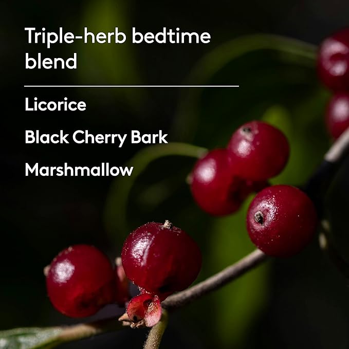 Children's Chest Night Herbal Syrup, Nighttime Sleep Support to Soothe The Throat & Chest, with Wild Cherry Bark, Marshmallow & Licorice Root - 5.1 Fl oz (30 Servings)