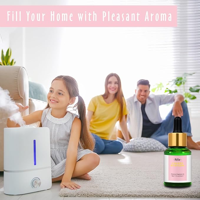 Cherry Blossom Fragrance Oil, MitFlor 30ml Essential Diffuser Oil, Premium Fragrance Oil for Soap & Candle Making, Floral Scents for Home Fragrance