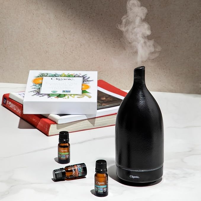 Cliganic Organic Tea Tree Essential Oil – 100% Pure & Natural Essential Oil, USDA Certified, Non-GMO Verified, Vegan & Cruelty-Free | for Aromatherapy, Diffuser, Skin, Hair & Nails