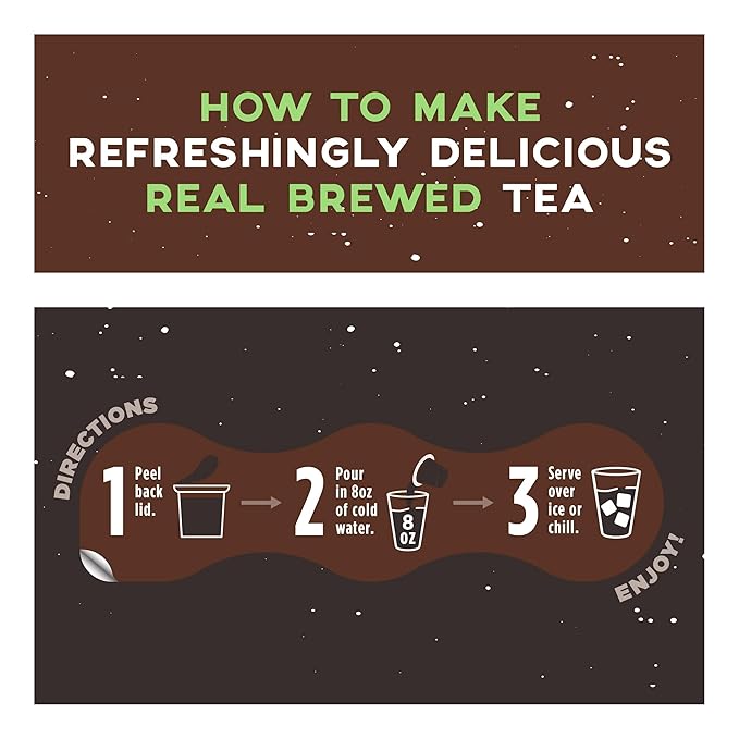 Promise Tea by Java House - Cold-Brewed Tea Concentrate Pods - Ethically Sourced - Black Tea - Pack of 12