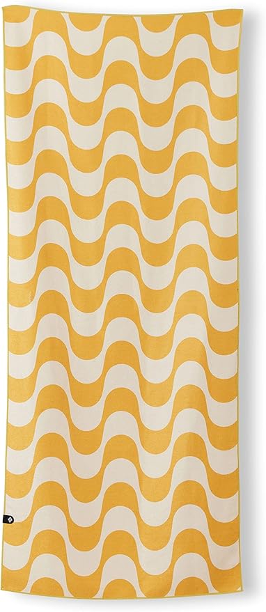 Nomadix Original Towel - Perfect for Beach, Pool, Travel, Camping, Yoga - Made with Recycled Materials - Super Absorbent - Sand Resistant - Copacabana Mango - 72.5x30