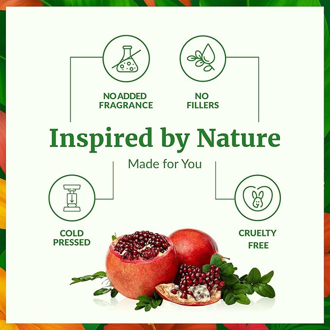 SVA Pomegranate Seed Organic - 4 Fl Oz – 100% Natural Cold Pressed Organic Pomegranate Oil - for Face, Skin Care, Hair Care, Scalp Massage & Body Massage – Carrier Oil with Dropper