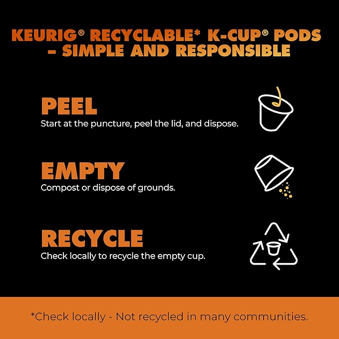 Chock Full o' Nuts Upper West Side Keurig K-Cup Pods for Keurig Brewers – Premium Arabica, Dark Roast – Single Serve – 1 Pack of 12 K-Cup Pods
