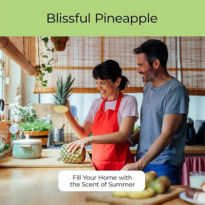 Good Essential – Professional Pineapple Fragrance Oil 10ml for Diffuser, Candles, Soaps, Lotions, Perfume 0.33 fl oz
