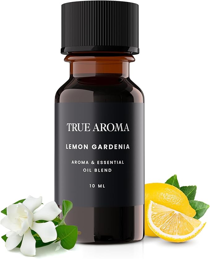 Lemon Gardenia Essential Oil | Lemon Gardenia Essential Oils for Aroma Diffusers | Lemon Essential Oil for Diffuser | Aromatherapy Essential Oils | Essential Oil Blends - 10 ML
