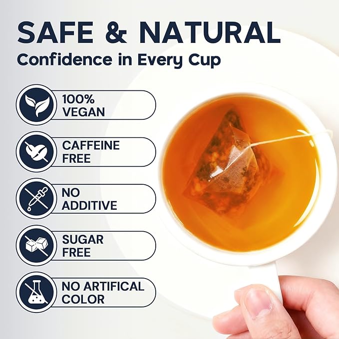 Dandelion Leaf & Root Herbal Tea-Caffeine-free herbal tea，No Sugar，80 Teabags