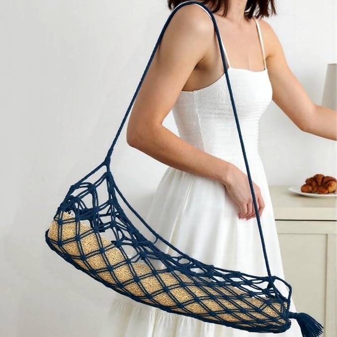 laddawan Macrame Yoga Mat Carrier Bag, Suitable for most Yoga Mats