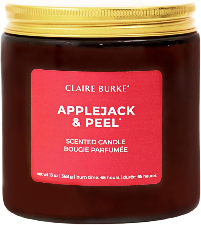 Claire Burke Apple Jack and Peel Fall Scented Candle, 13 oz
