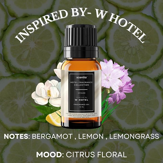 Scentia Essential Oil Blend Gift Set – Buyers’ Favorites – 10 mL, 0.34 fl oz | Inspired by Luxury Destinations | Premium Aroma Oils for Waterless & Ultrasonic Diffusers - Made in USA
