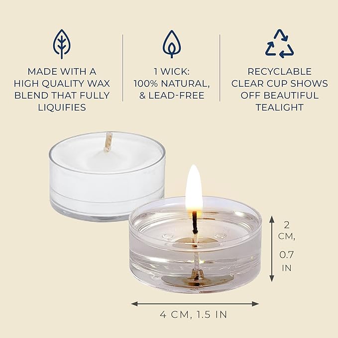 PartyLite Gift Set of 12 Universal Tea Lights, Iced Snowberries Scented, Notes of Apple,Cranberry, Peach, Strawberry, Berry, Vanilla & Musk, 4-6 Hour Burn Time, Luxurious & Rich, Perfect for Gifting