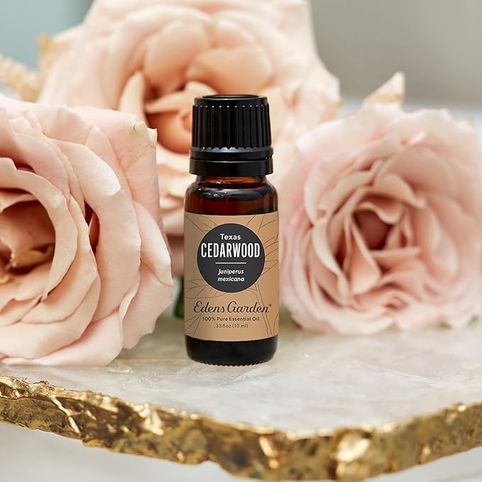 Edens Garden Cedarwood- Texas Essential Oil- 100% Pure Premium Grade, Undiluted, Natural, Therapeutic, Aromatherapy, The Best for Diffuser, Candle, Laundry, Hair 30 ml (1 fl oz)