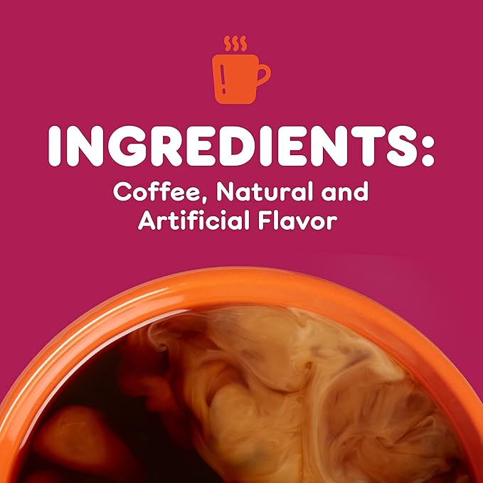 Dunkin' Candy'd Almond Dark Roast Flavored Coffee, 10 Keurig K-Cup Pods