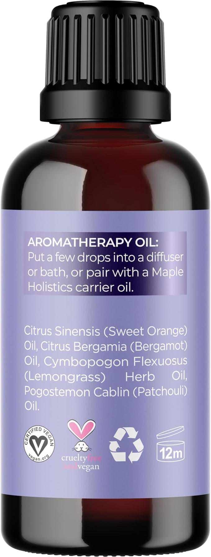 Unwind Aromatherapy Essential Oil Blend - Calming Essential Oils for Diffusers for Home Travel and Baths with Invigorating Pure Bergamot Patchouli and Citrus Essential Oils for Stress Support