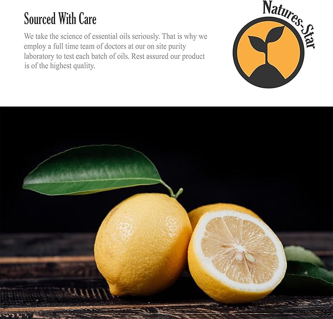 Lemon Essential Oil 16 oz for Cleaning, Diffuser, Humidifier & Aromatherapy Body Massage – Oil for Skin, Home Candle Making & Lemon Fragrance Scent