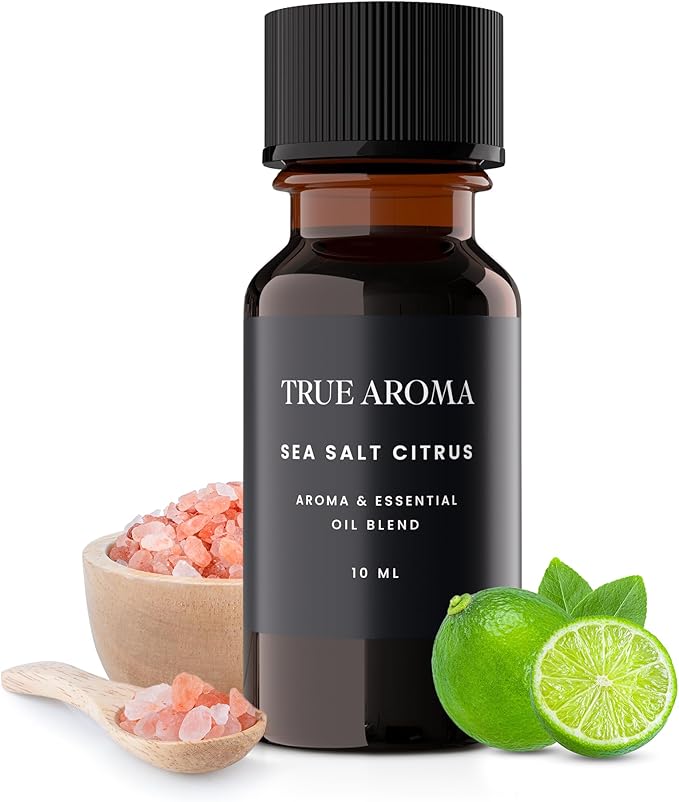 Sea Salt Citrus Essential Oil | Sea Salt Citrus Essential Oils for Aroma Diffusers | Natural Sea Salt Essential Oil for Diffuser | Aromatherapy Essential Oils | Essential Oil Blends - 10 ML