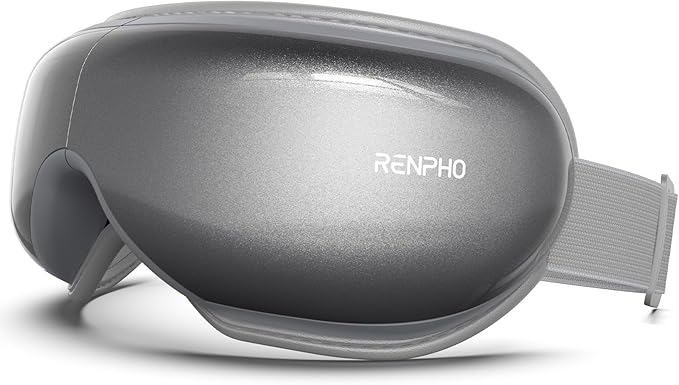 RENPHO Eye Massager with Heat, Valentines Day Gifts for Her Him Birthday Gifts for Women Mom, FSA Eligible HSA Eye Mask for Migraine,Sleep Mask for Dry Eyes Relax, Reduce Strain for Men Dad Eyeris 1
