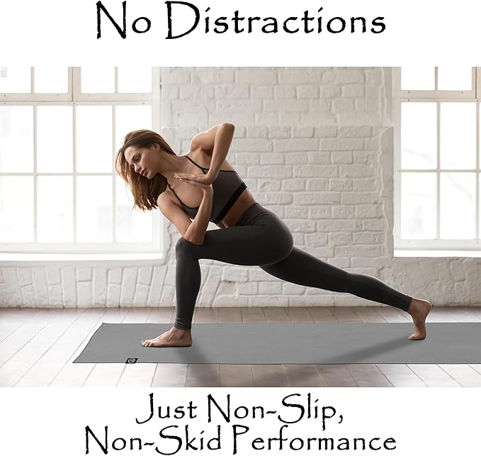 Tatago Hot Yoga Mat Towel Non Slip for Hot Yoga (72-84 inch Mats) Our Hot Yoga Towel Non Slip Silicone Dabs & Absorbent Microfiber Blend Gives You More Grip As You Drip! (Nube Gris, XL - 84")