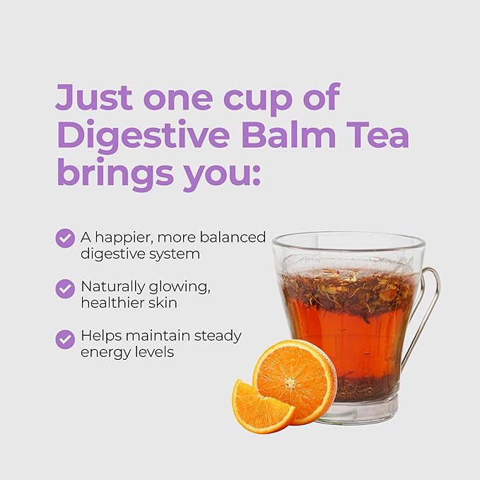 Michelle Peiret Digestive Tea, Chamomile Tea with Calendula Flowers for Digestive Support and Skin Vitality, All Natural Ingredients, 15 Servings