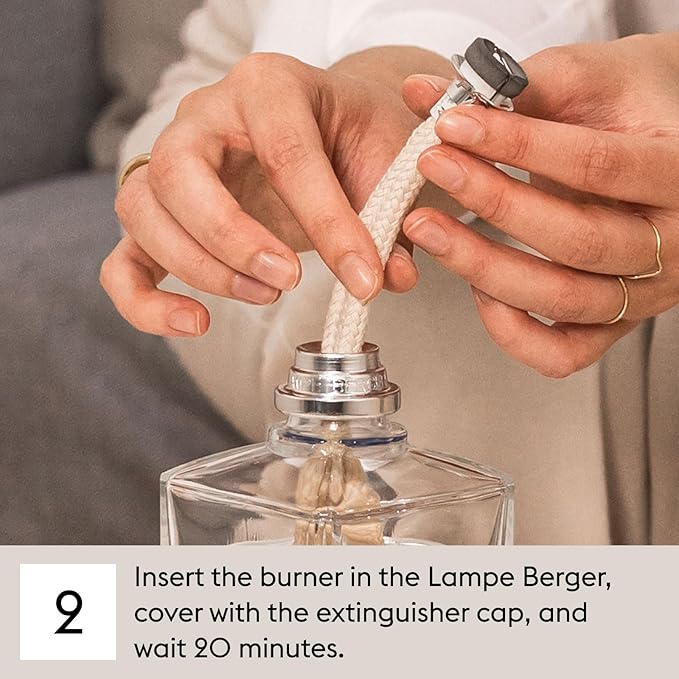Enchanting Sandalwood - Lampe Berger Fragrance Refill for Home Fragrance Oil Diffuser - 16.9 Fluid Ounces - 500 milliliters