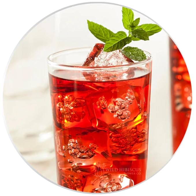 Wild Hibiscus All-Natural Hibiscus Cocktail Concentrate | 3.4 fl oz (100 ml) Bottle | Premium Mixer for Cocktails, Mocktails & Gourmet Drinks