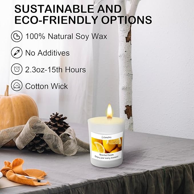 Aromatherapy Scented Candles Gift Set, Perfect Relaxation and Home Decor,Variety Scent 6 Pack Soy Candles for Men and Women Birthday, Valentine, Anniversary, Christmas Gifts(6 Pack-Style 2)