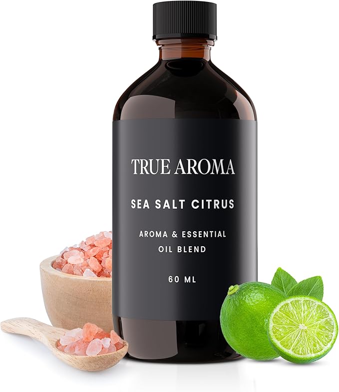 Sea Salt Citrus Essential Oil | Sea Salt Citrus Essential Oils for Aroma Diffusers | Natural Sea Salt Essential Oil for Diffuser | Aromatherapy Essential Oils | Essential Oil Blends - 60 ML