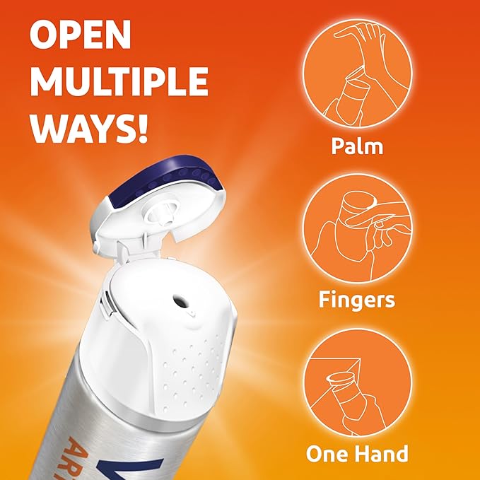 Voltaren Arthritis Pain Gel for Powerful Topical Arthritis Pain Relief with Diclofenac - NEW Easy Open Cap - 100 g Tube And 20 g Travel Size Tube