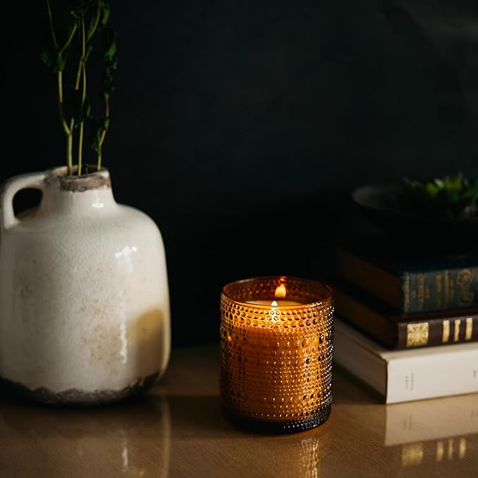 Bluecorn Aromática Scented Candle, Arroyo Fragrance with Black Pepper, Citrus & Amber, Vegan Coconut Wax Candle, Long Lasting Candle for Home Decor, Gifts for Women & Men, American Made, 11 Oz Jar