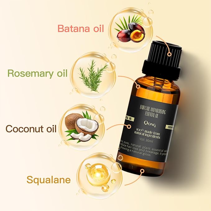 Peppermint Essential Oil Blend, Mint Oil Enhances Hair Thickness, for Hair Growth, Used for Sleep, Acne Treatment, Scalp Care, Essential Oils for Diffusers for Home - 30ml