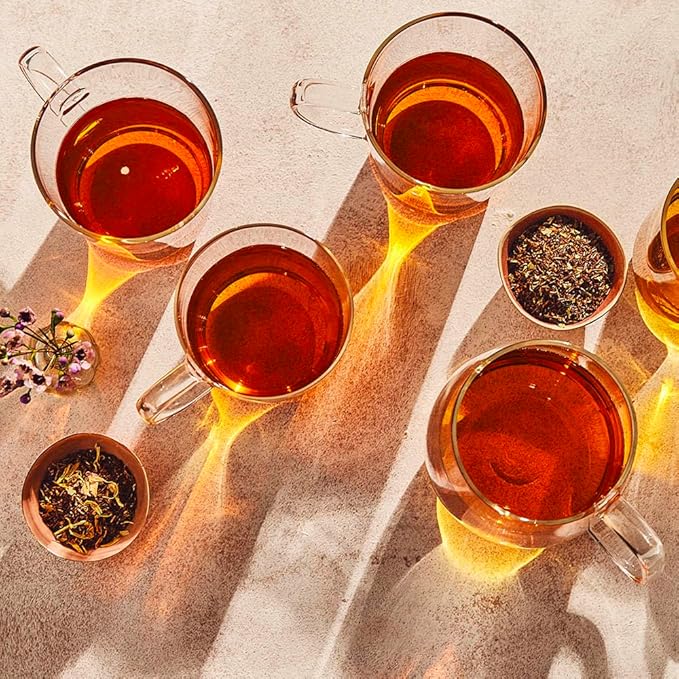 Palais des Thés - Spring Green Tea, Mint & Bergamot - Premium Tea Bags, Serves 20 Cups