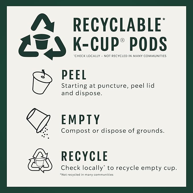 Starbucks K-Cup Coffee Pods, Medium Roast Hot or Iced Coffee, Pike Place Roast, 60 Keurig Pods