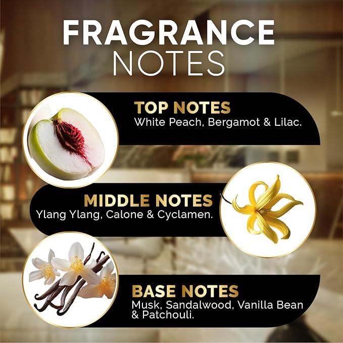 Luxury Hotel Diffuser Oil for Hotels and Homes - Aromatherapy Oils for use with an Essential Oil Diffuser at Home - Fragrance-Scent Diffuser Oil Blend (Midnight in Miami) 4.05fl oz (120ml)