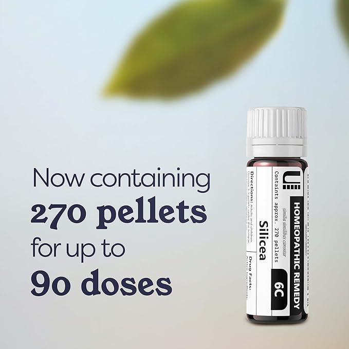 Silicea 6C Homeopathic Remedy, 270 Pellets