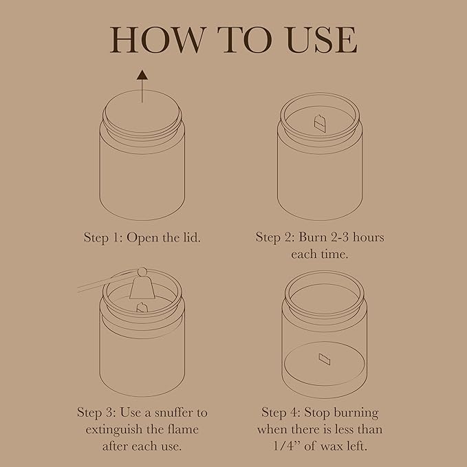 Scented Candle, 7.05 oz Sandalwood Aromatherapy Candle, Natural Soy Wax with Wooden Wick, Candles for Home Scented, Stress Relief Amber Jar Candle Gifts