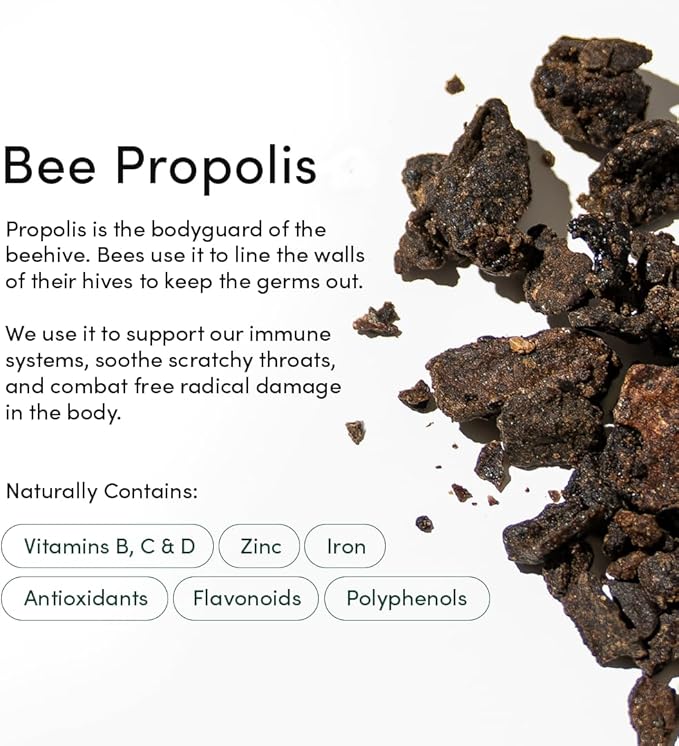 Propolis Throat Spray by Beekeeper's Naturals - 95% Bee Propolis Extract, Natural Immune Support & Sore Throat Relief - Antioxidants, Keto, Paleo, Gluten-Free (1.0 oz)(Pack of 1)
