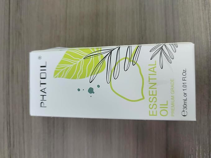 Lemon Eucalyptus 1.01fl.oz Essential Oil, PHATOIL Pure Aromatherapy Oils for Diffuser, Humidifier, Perfect for DIY Soap, Candle, Bath Bombs Making(30ml)