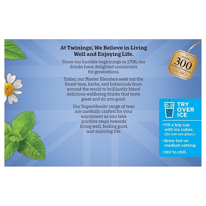 Twinings Sleep Herbal Tea 72 K-Cup Pods for Keurig, 12 Count (Pack of 6), Formerly Nightly Calm, Camomile, Spearmint, & Lemongrass, Naturally Caffeine-Free, Enjoy Hot or Iced