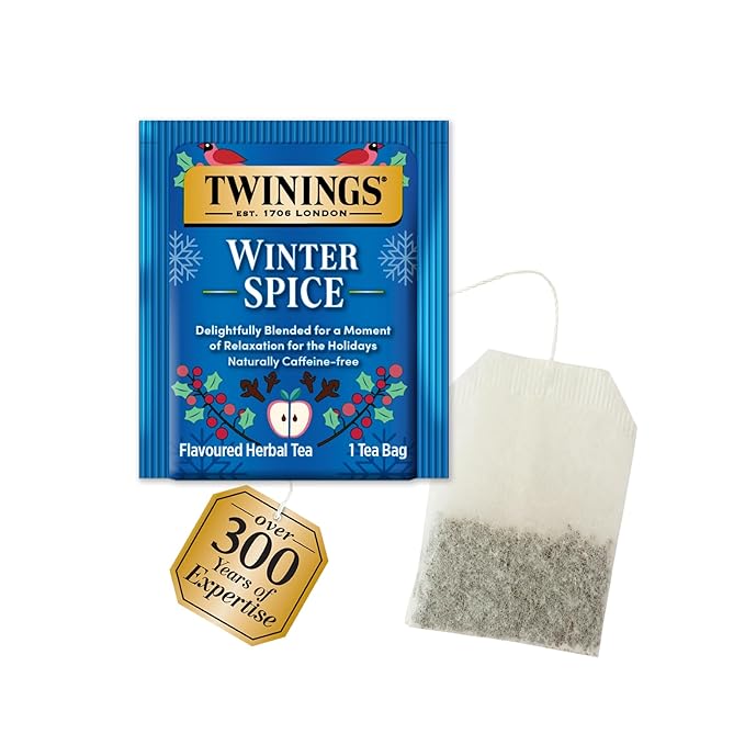 Twinings of London Winter Spice Herbal Tea Bags, 20 Count (Pack of 3)