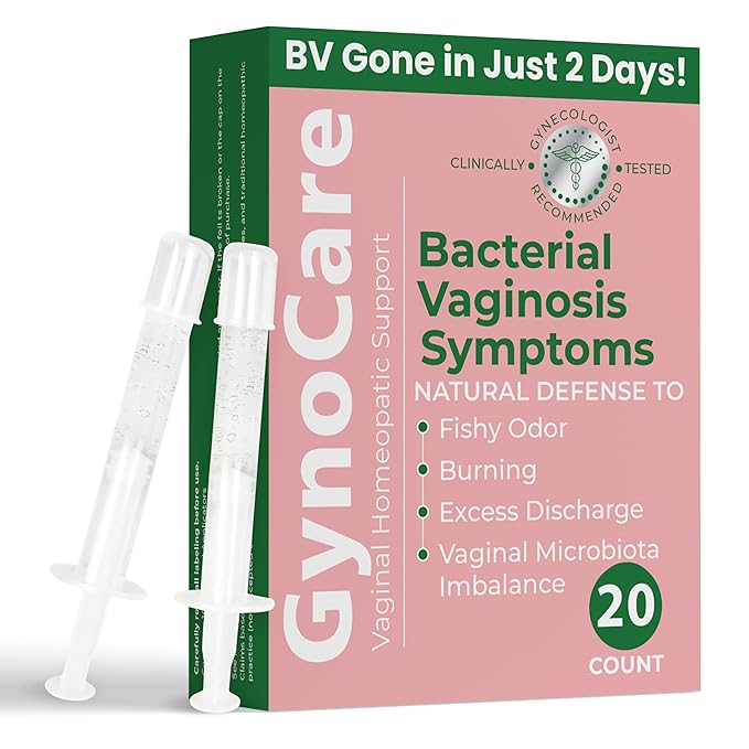 Bacterial Vaginosis Treatment | BV Treatment For Women | Natural Homeopathic Pre-Filled Vaginal Applicators for Odor, Itching, BV, and Vaginal Microbiota Imbalance (20 Pre Filled Applicators)