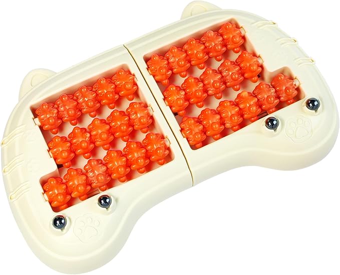 Dual Foot Massager Roller (Orange)
