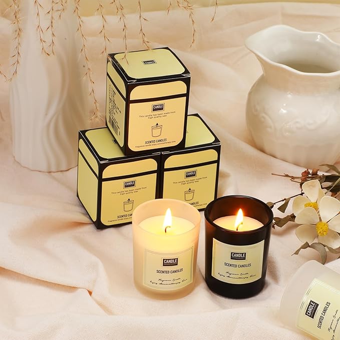 MTLEE 36 Pcs Scented Candles for Home Bulk Jar Candles Gift Set for Women Long Lasting Aromatherapy Candle for Birthday Teacher Thanksgiving Anniversary(Elegant Style)