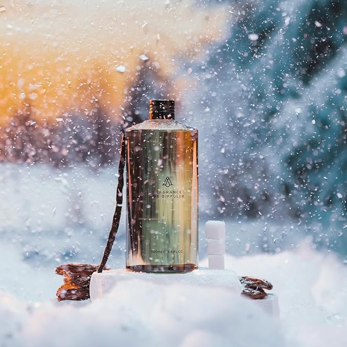 AromaPlan Fragrance Oil Vanilla Crème 5 Fl Oz (148ml) Winter Collection | Luxury Hotel Scent Diffuser Oil | Hotel, Home & Spa | Non-Toxic, Made in USA - Bigger Bottle, Bolder Aroma & Longer Lasting