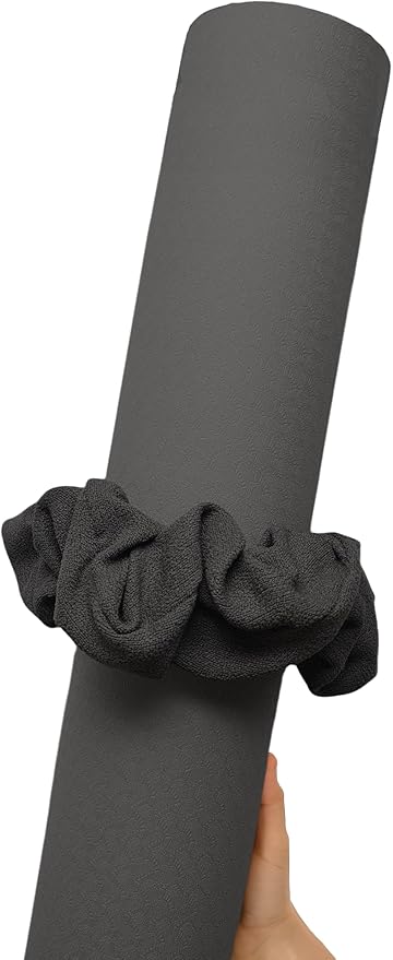 Mirmire Yoga Mat Scrunchie - Holds Your Yoga Mat in Style - Durable & Elasticity Fabric - Fits All Standard Yoga Mats (mat not included)