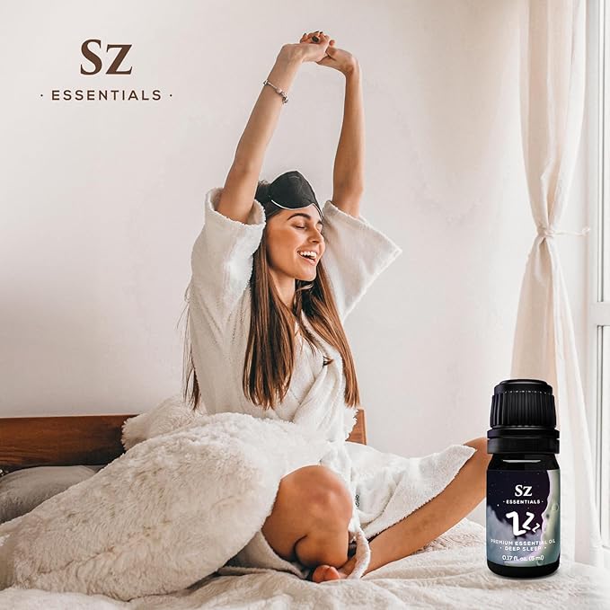 Pure Essential Oil Blend for Relaxation - ZZZ - 0.17 fl oz (5ml)