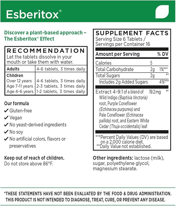 Supercharged Echinacea – 100 Tablets – Immune Support Herbal Supplement with Wild Indigo Root & Purple Coneflower – Clinically Tested – Made in Germany