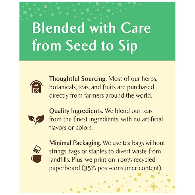 Celestial Seasonings Sleepytime Mint Herbal Tea - Caffeine Free Sleep Tea, 20 Tea Bags Per Box (Pack of 6)