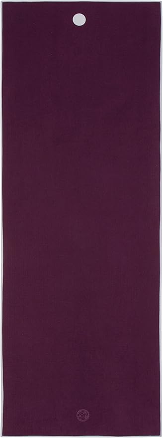 Manduka Yogitoes Hot Yoga Mat Towel - 71" | Moisture Activated Grip | Patented Silicone Nubs | Highly Absorbent, Durable & Easy Care | Made from Recycled Materials | 71 x 24 Inches
