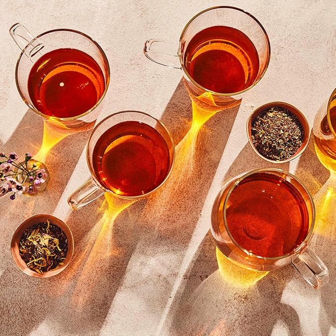 Palais des Thés - Tea of Lords - Earl Grey Black Tea & Bergamot - Premium Tea Bags, Serves 20 Cups