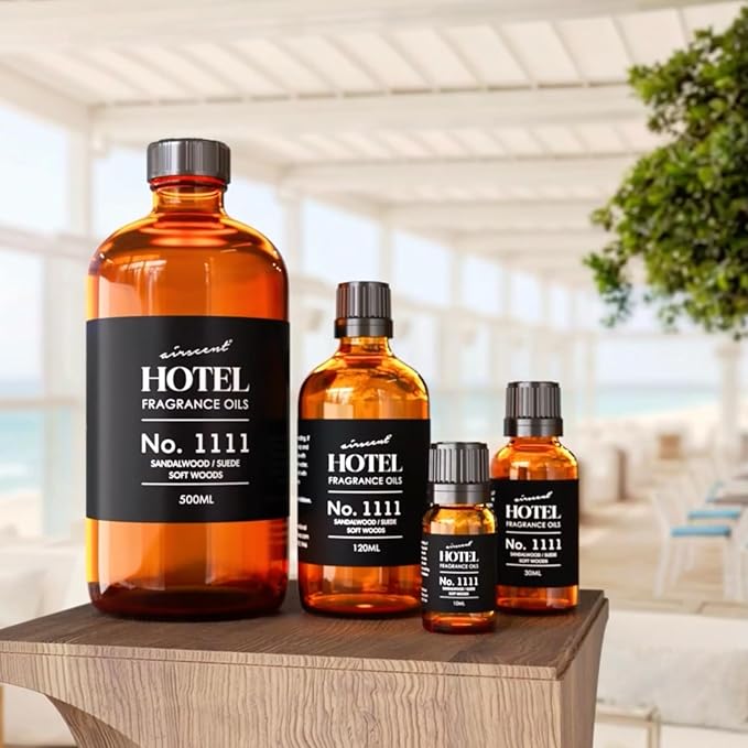 AirScent My Way Diffuser Oil Inspired by The 1 Hotel Miami Scent - Premium My Way Fragrance Oil Blend - 30 mL, 1 fl oz Glass Dropper Bottle for Ultrasonic and Waterless Diffusers and Crafting